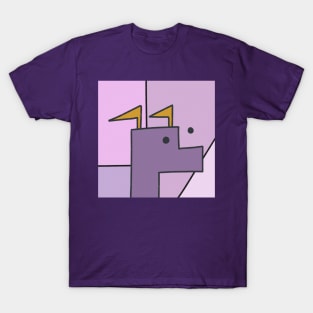 Abstract Purple Dragon T-Shirt